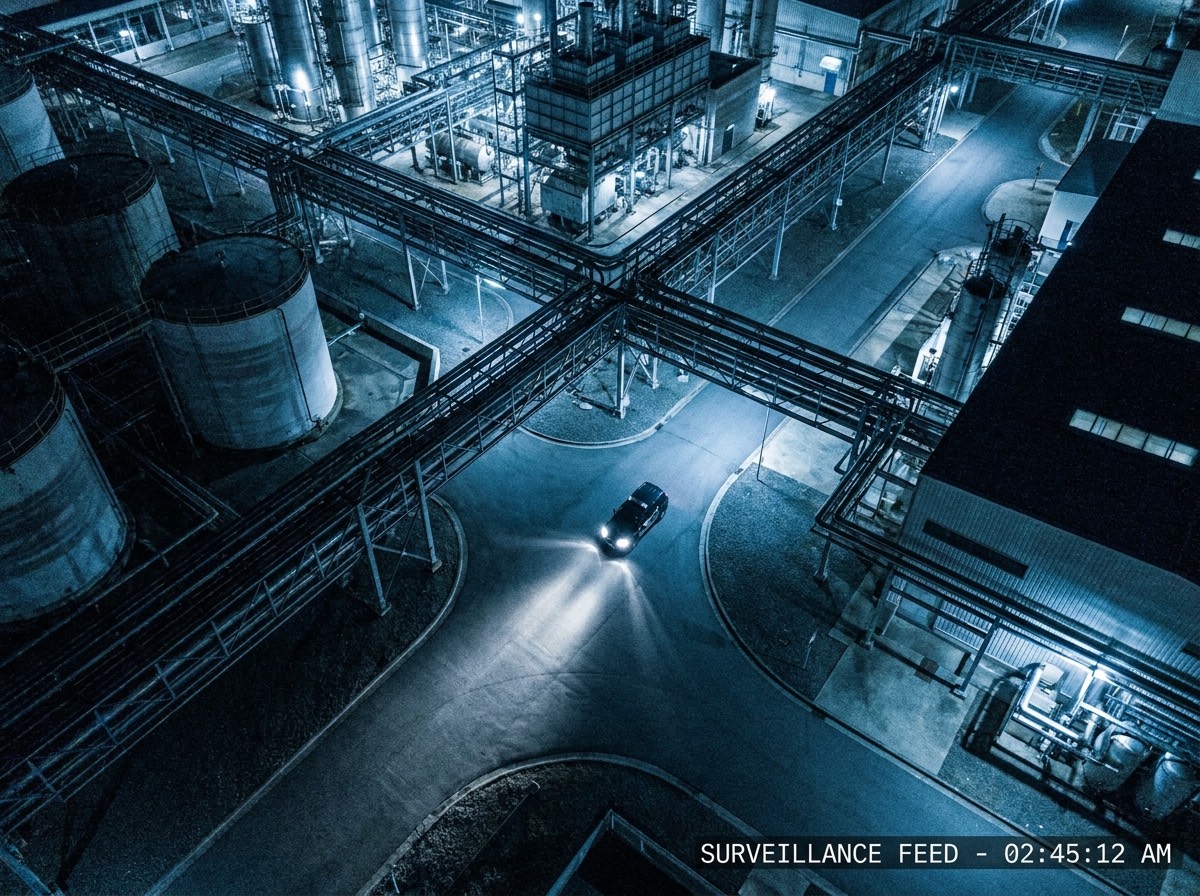 24/7 facility surveillance from the air